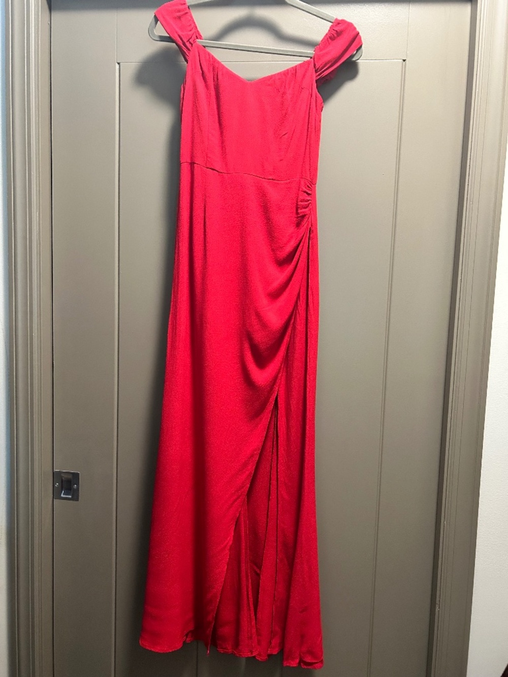 Reformation Red Dress Size 2